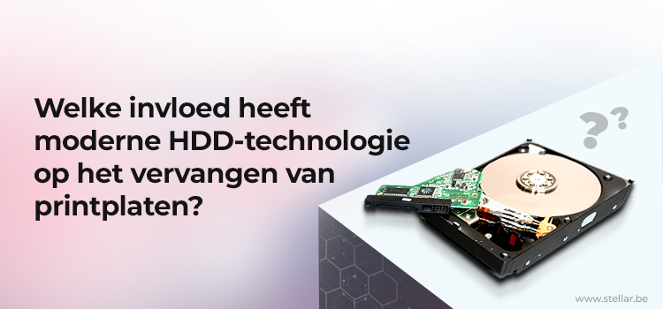 De technologie van harde schijven heeft invloed op PCB-swaps en op Data Recovery Technologie