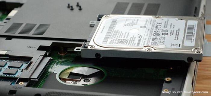 Retirer le disque dur de l'ordinateur portable lorsque le disque dur interne n'est pas détecté