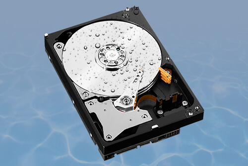 HDD's met waterschade