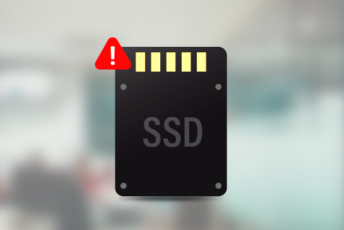 Fout in SSD-bestandssysteem