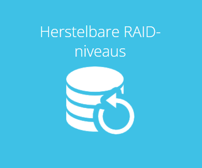 Herstelbare RAID-niveaus