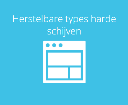 Herstelbare types harde schijven