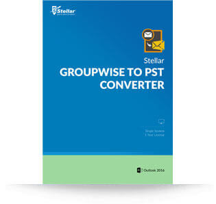 Stellar GroupWise to PST Converter